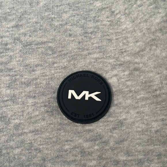 Michael Kors Men's Long Sleeve Mock Neck Quarter Zip Sweatshirt Size M - Picture 6 of 12